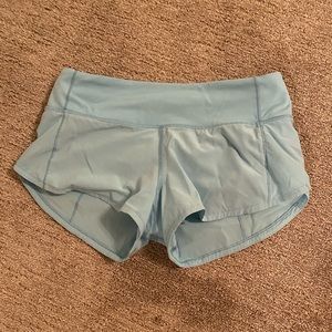 lululemon size 2 blue shorts!